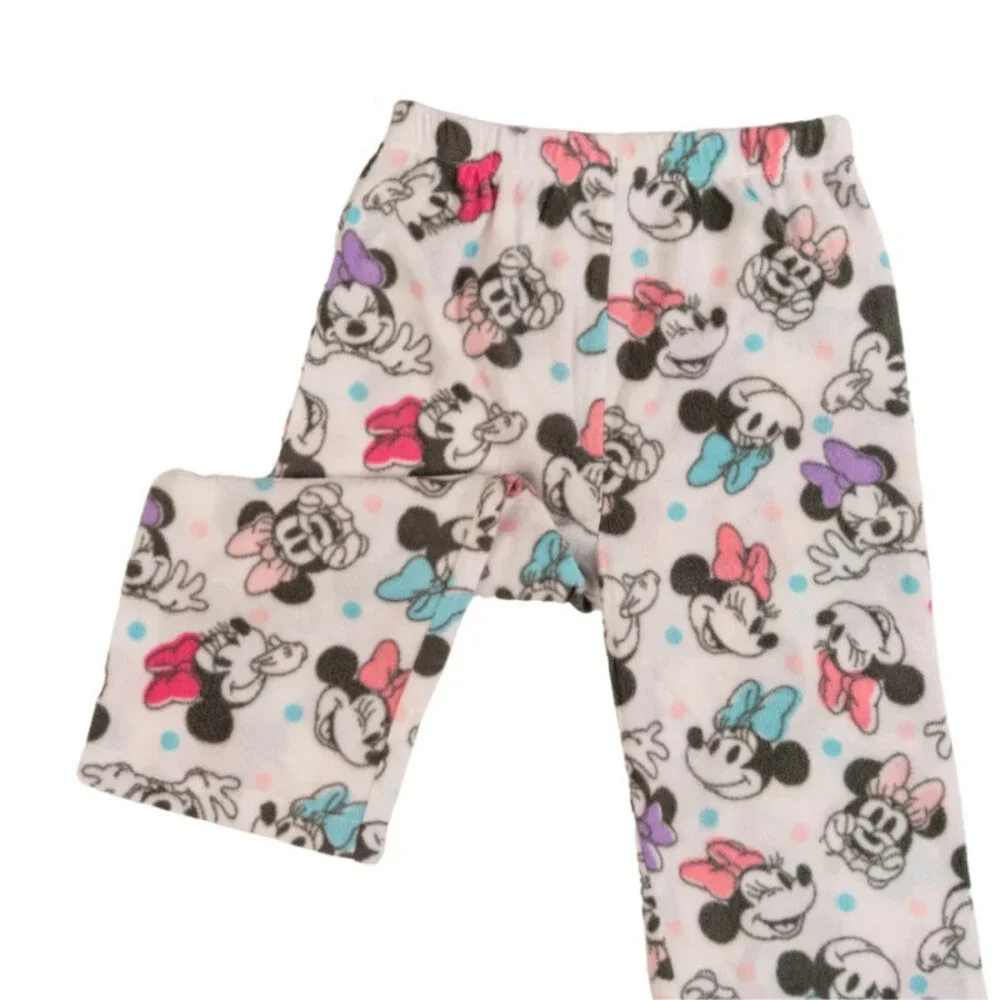 Disney Minnie Mouse Pajama Set Toddler 2T Multi Long Sleeve Sleepwear SGN1657